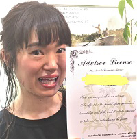 資格取得者の写真